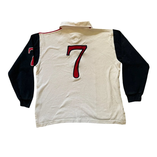 Medium Tommy Hilfiger Red Rugby Shirt