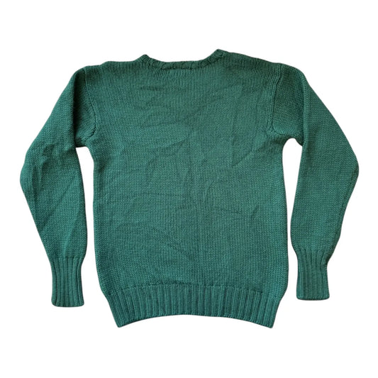 Medium Ralph Lauren Green Wool Knitted Jumper