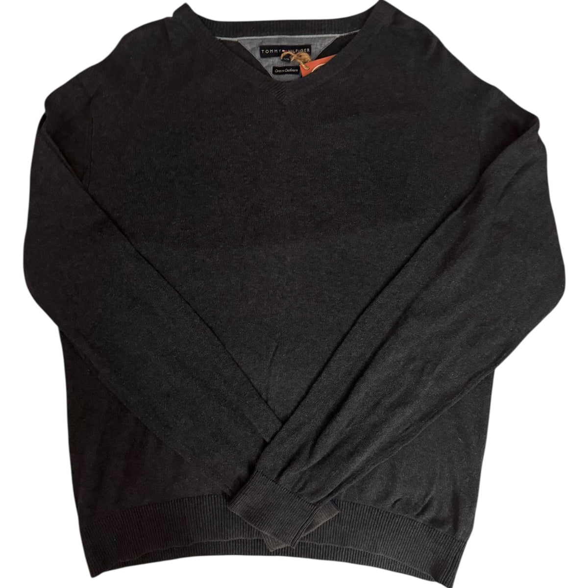 Large Tommy Hilfiger Navy Knitted Jumper