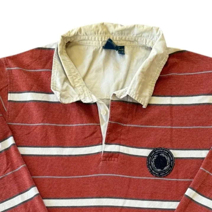 XXL Reserved Red Rugby Shirt