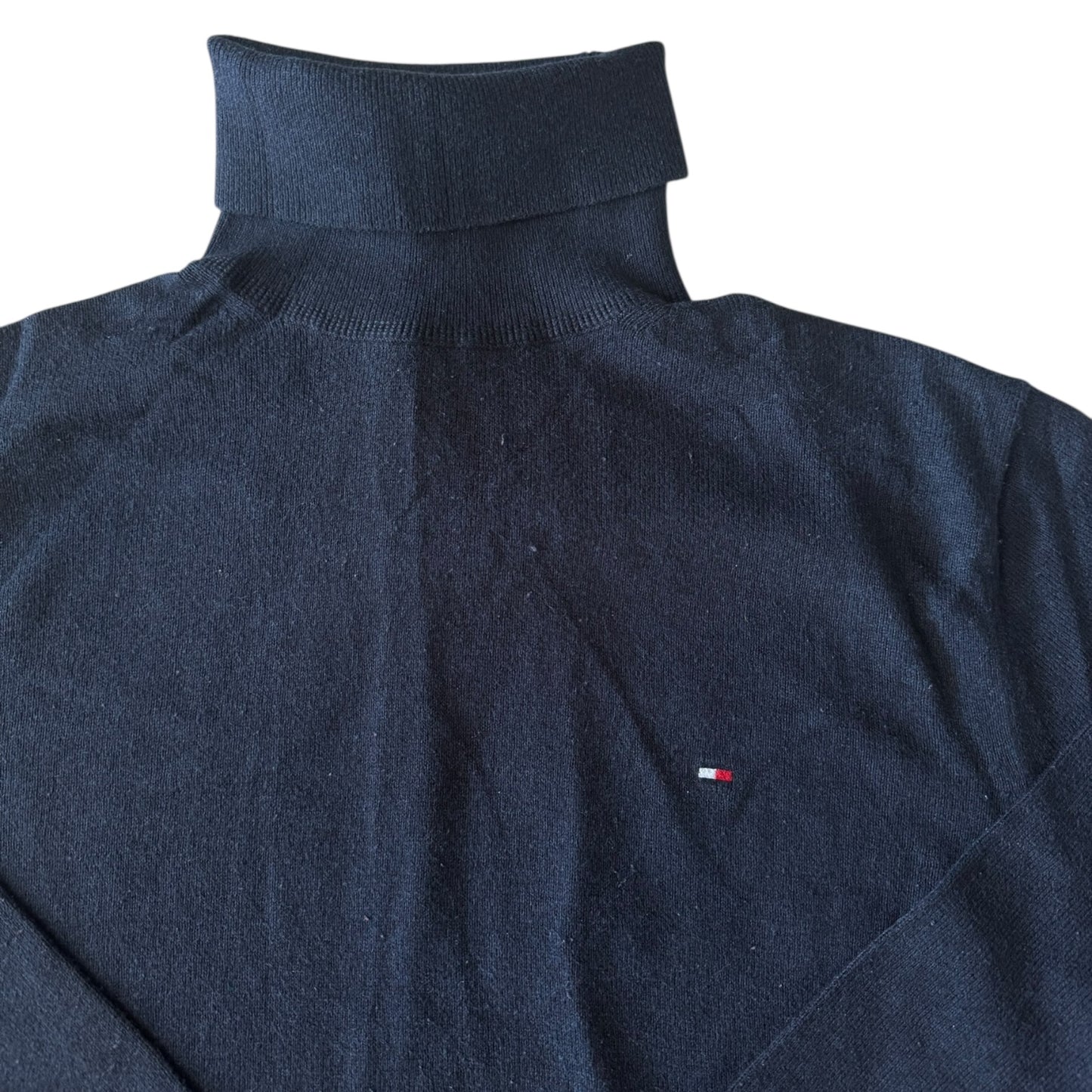 Medium Tommy Hilfiger Navy Knitted Jumper