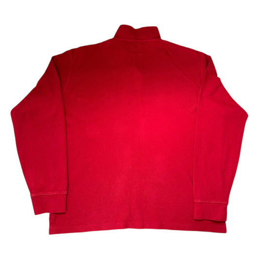 Large Ralph Lauren Red 1/4 Zip