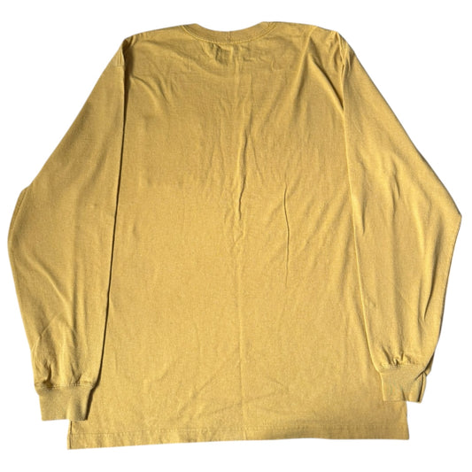 Large Carhartt Yellow Long Sleeved T-Shirt
