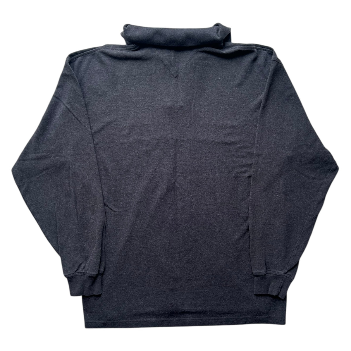 Large Tommy Hilfiger Black Long Sleeve Polo Shirt