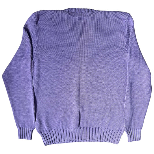 Women's Small Ralph Lauren Purple Knitted Jumper