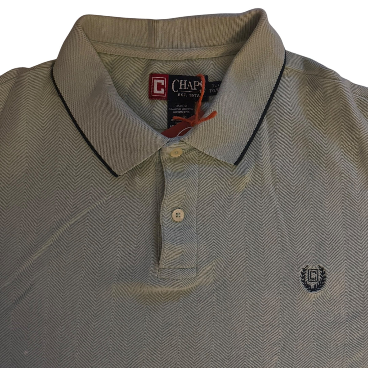 Extra Large Chaps Green Polo Shirt