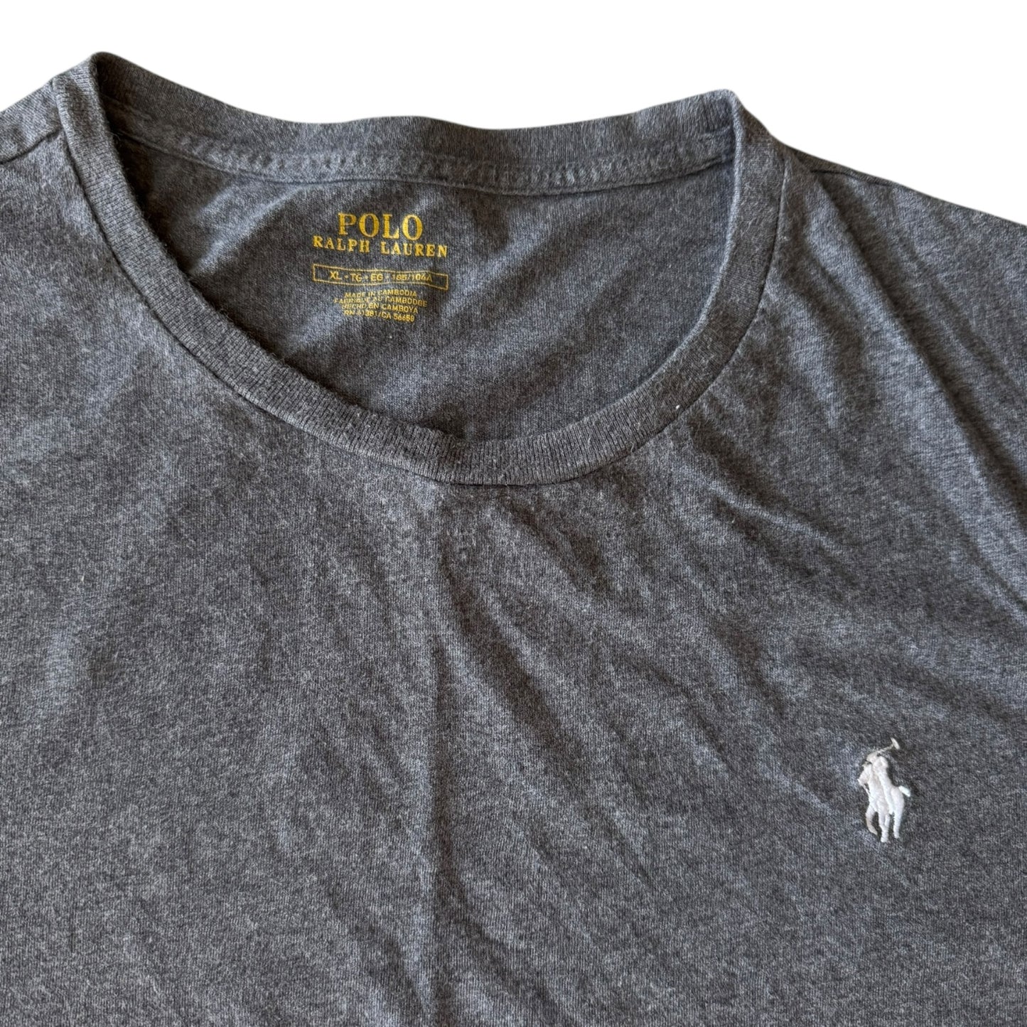 Extra Large Ralph Lauren Dark Grey T-Shirt