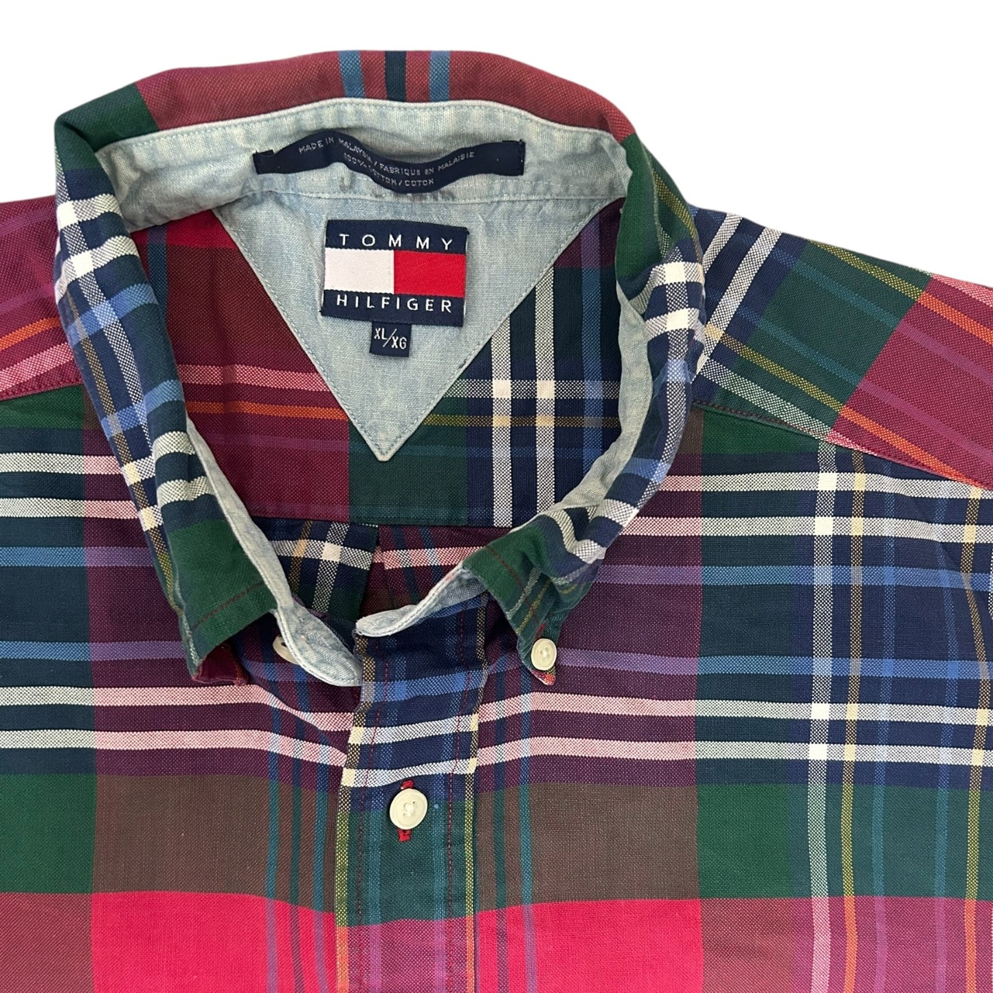 Extra Large Tommy Hilfiger Red Shirt