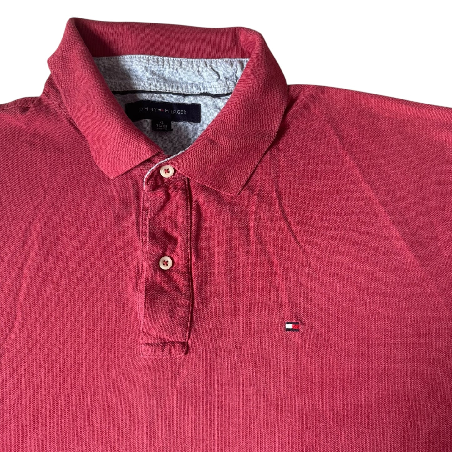Extra Large Tommy Hilfiger Red Polo Shirt