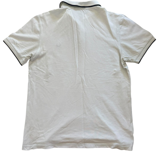Large Fred Perry White Polo Shirt