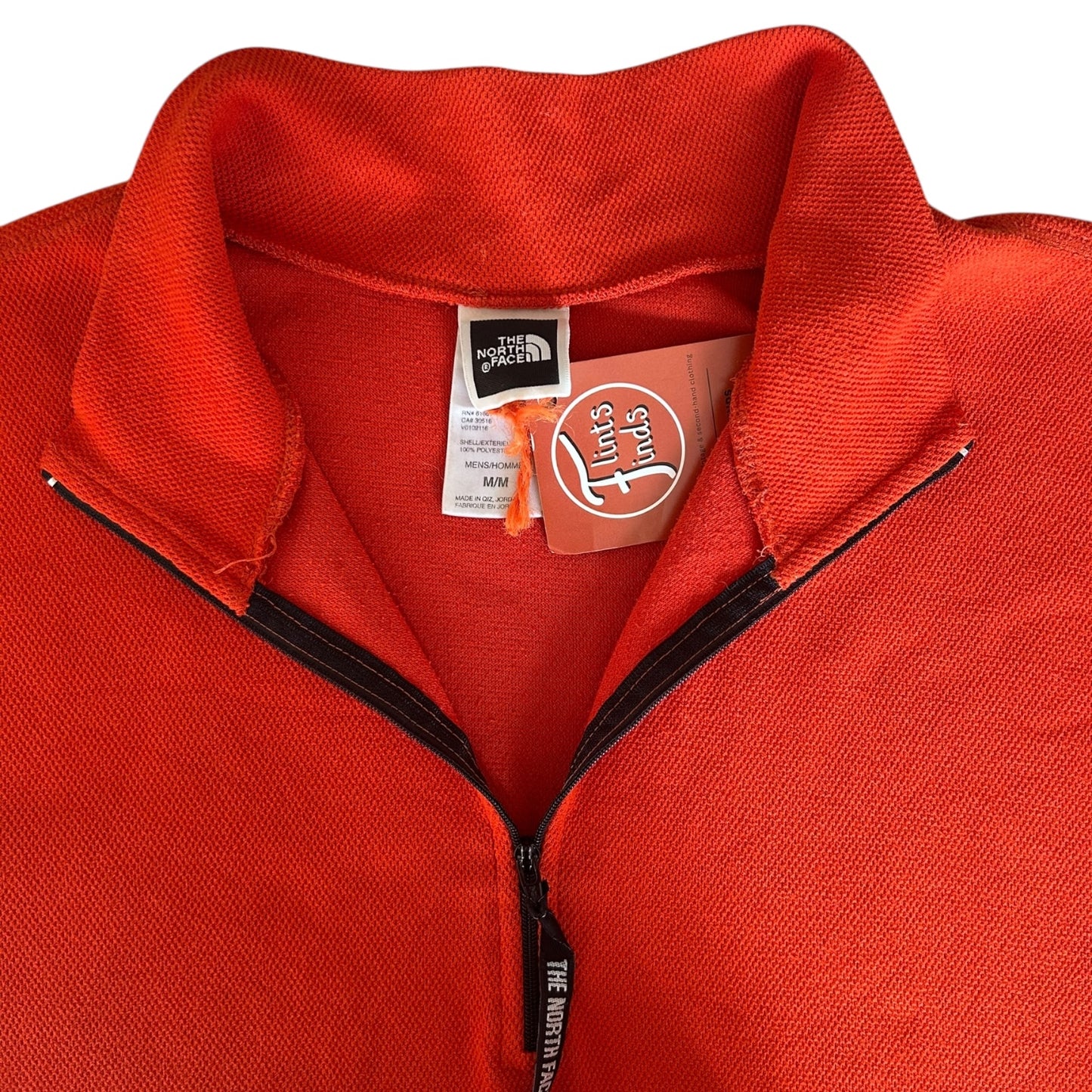 Medium The North Face Orange 1/4 Zip