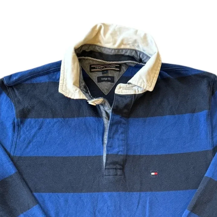 Small Tommy Hilfiger Blue Rugby Shirt