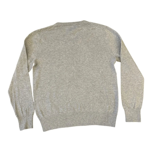Aged 10-12 Ralph Lauren Grey V-Neck Jumper