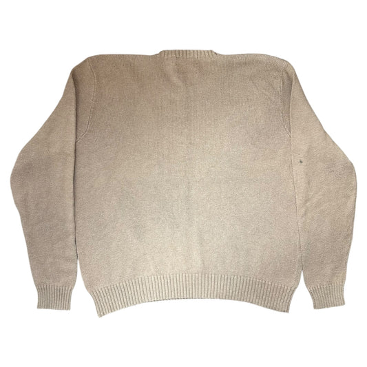 Extra Large Ralph Lauren Beige Knitted Jumper