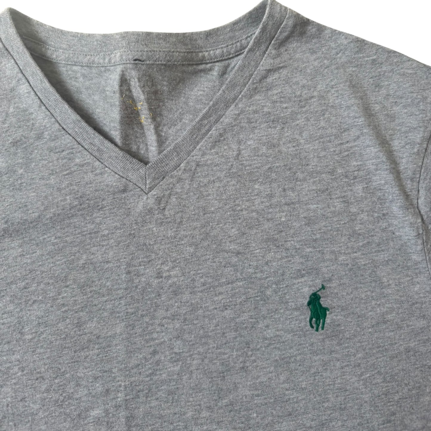 Medium Ralph Lauren Grey V-Neck T-Shirt