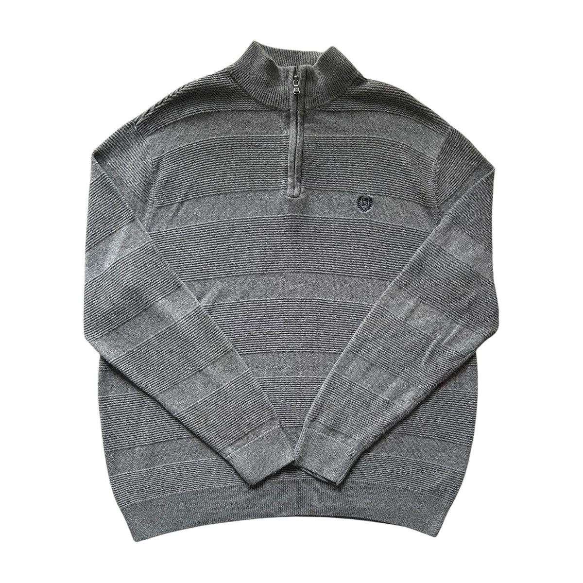 Large Chaps Grey 1/4 Zip