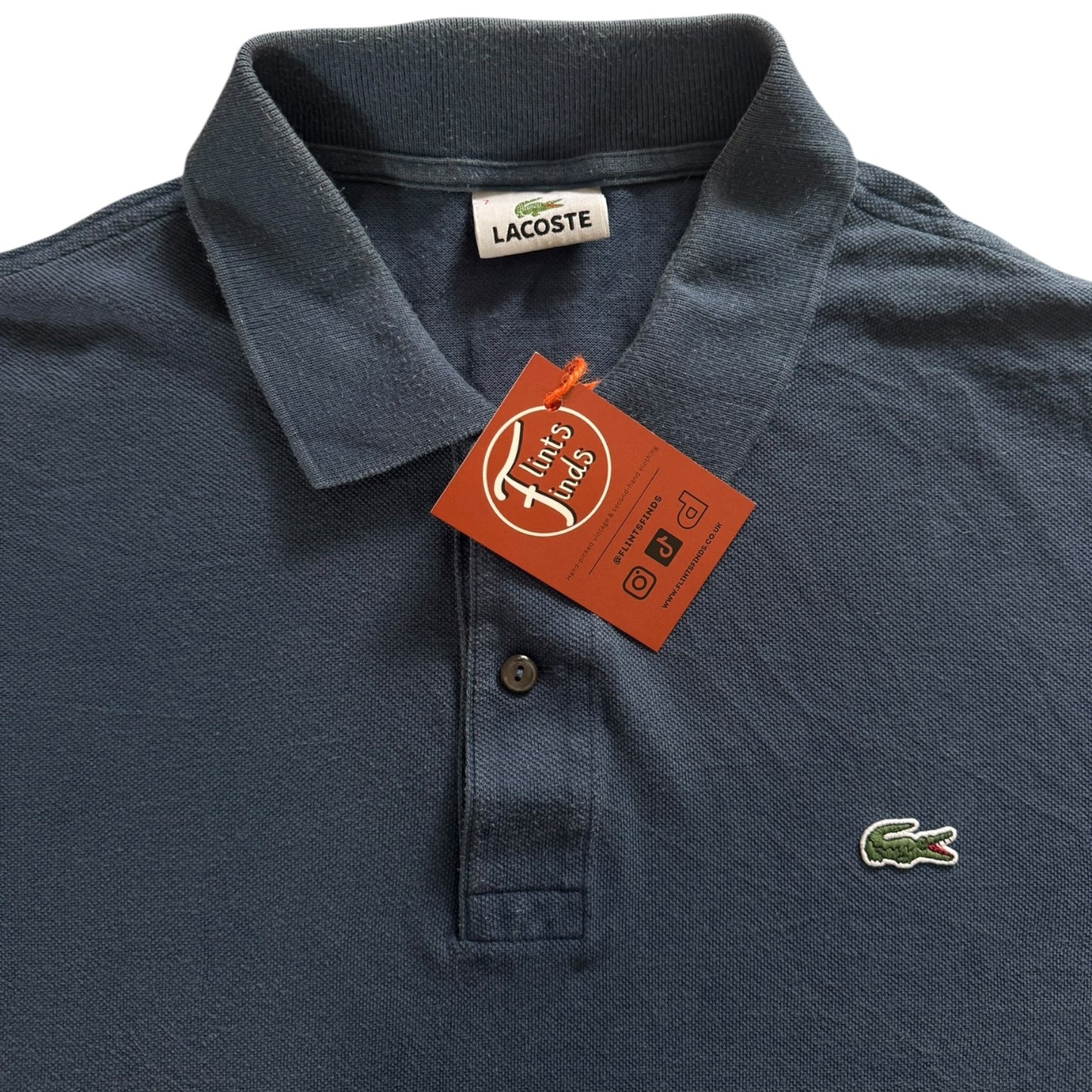 Extra Large Lacoste Blue Polo Shirt