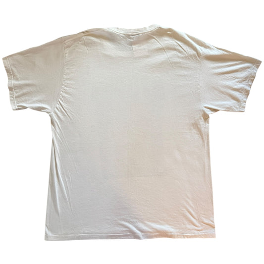 Extra Large Stussy White Graphic T-Shirt