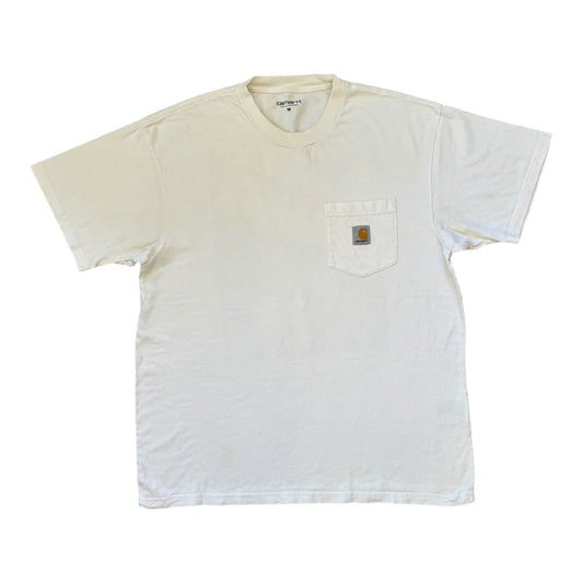 Medium Carhartt White Graphic T-Shirt