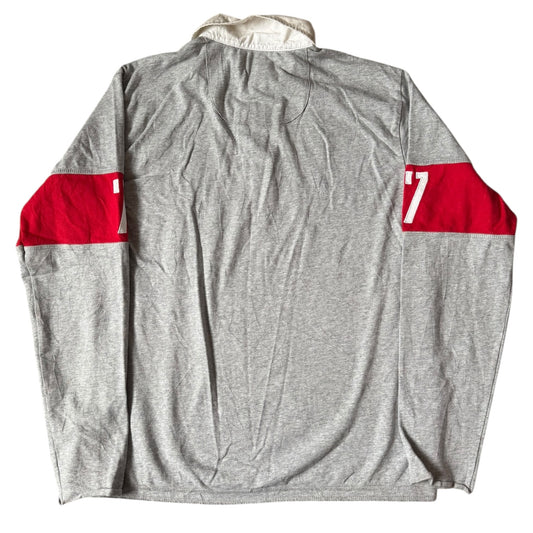 Small Sail Racing Grey Rugby Shirt