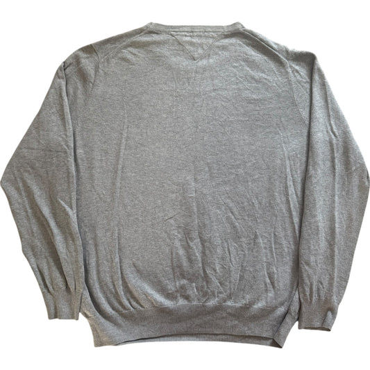 Extra Large Tommy Hilfiger Grey Knitted Jumper