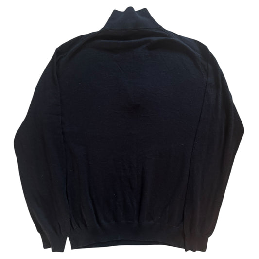 Extra Large Gant Navy Knitted 1/4 Zip