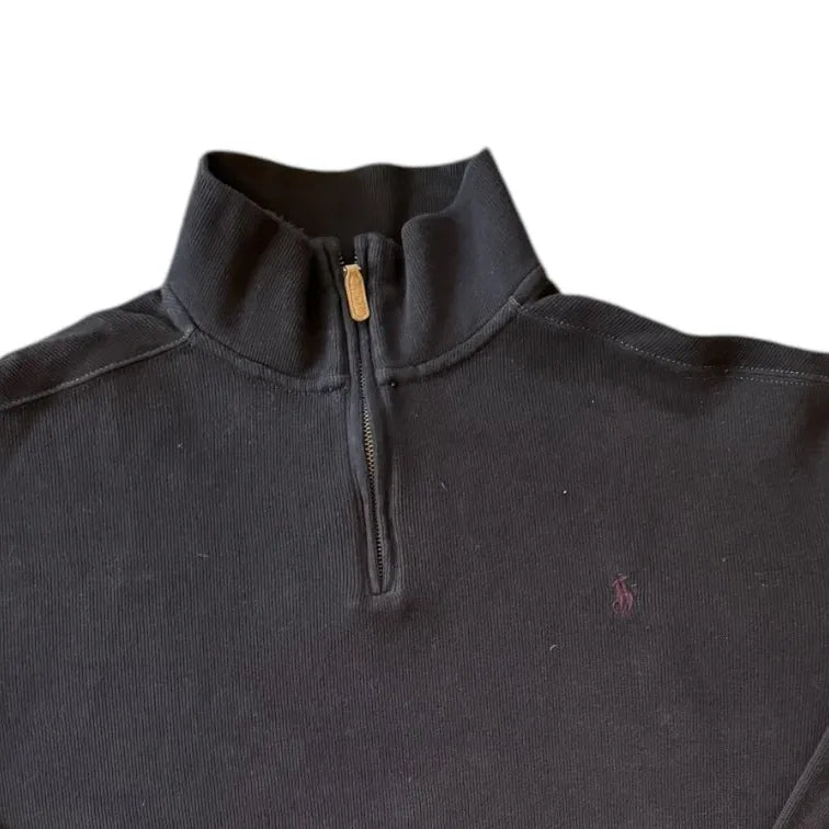Extra large Ralph Lauren Black 1/4 Zip
