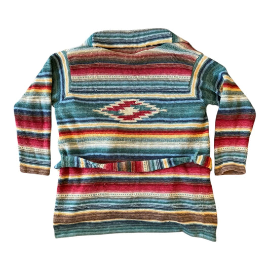 Womans Ralph Lauren Southwestern Hand Knit Cardigan