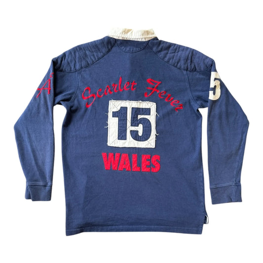 Small Admiral Navy Wales Rugby Shirt