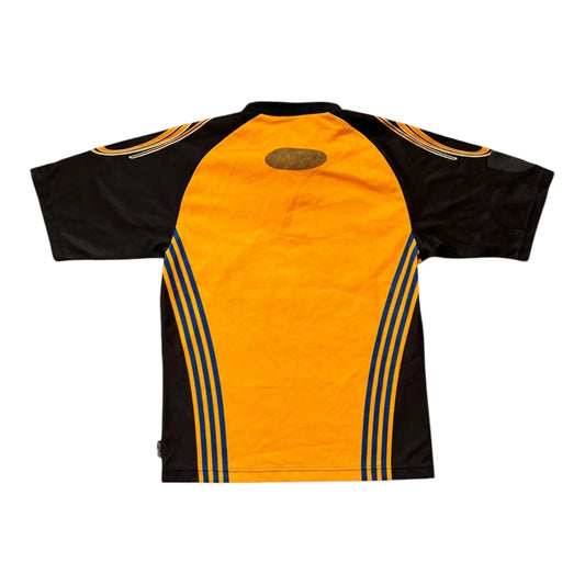 Small Adidas Yellow Hurricanes Rugby Shirt