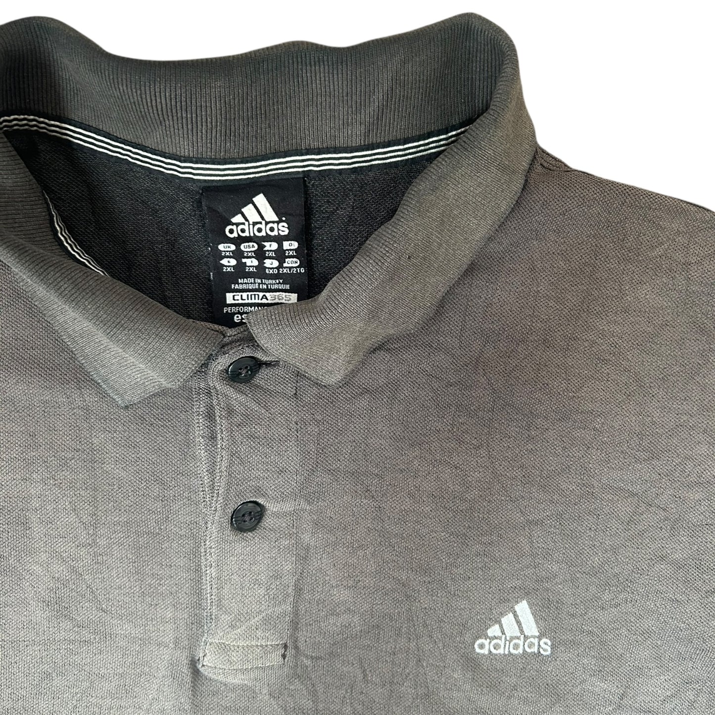 XXL Adidas Brown Polo Shirt