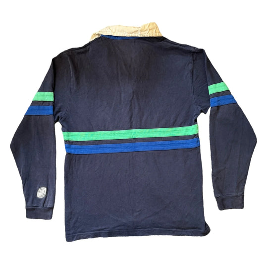 Medium France 2007 Rugby World Cup Navy Rugby Shirt