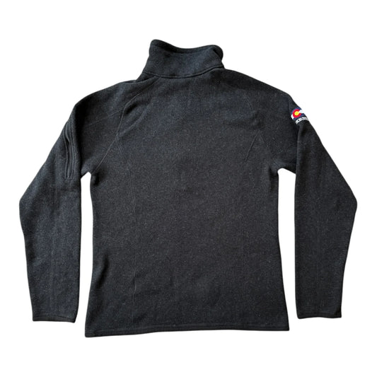 Small Patagonia Black 1/4 Zip Fleece