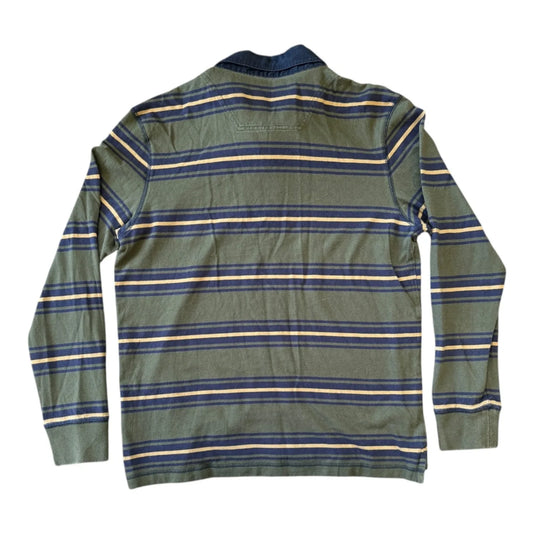 Medium Timberland Green Rugby Shirt