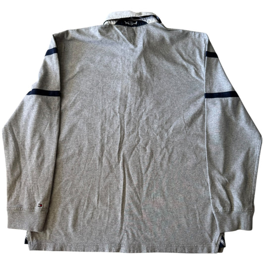 Extra Large Tommy Hilfiger Grey Rugby Shirt