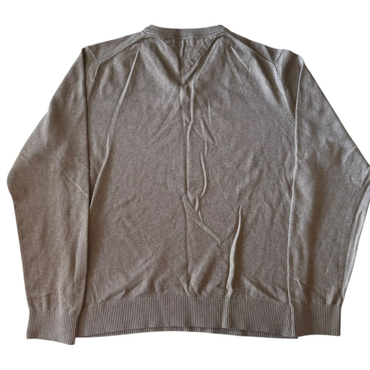 Large Tommy Hilfiger Beige Knitted Jumper