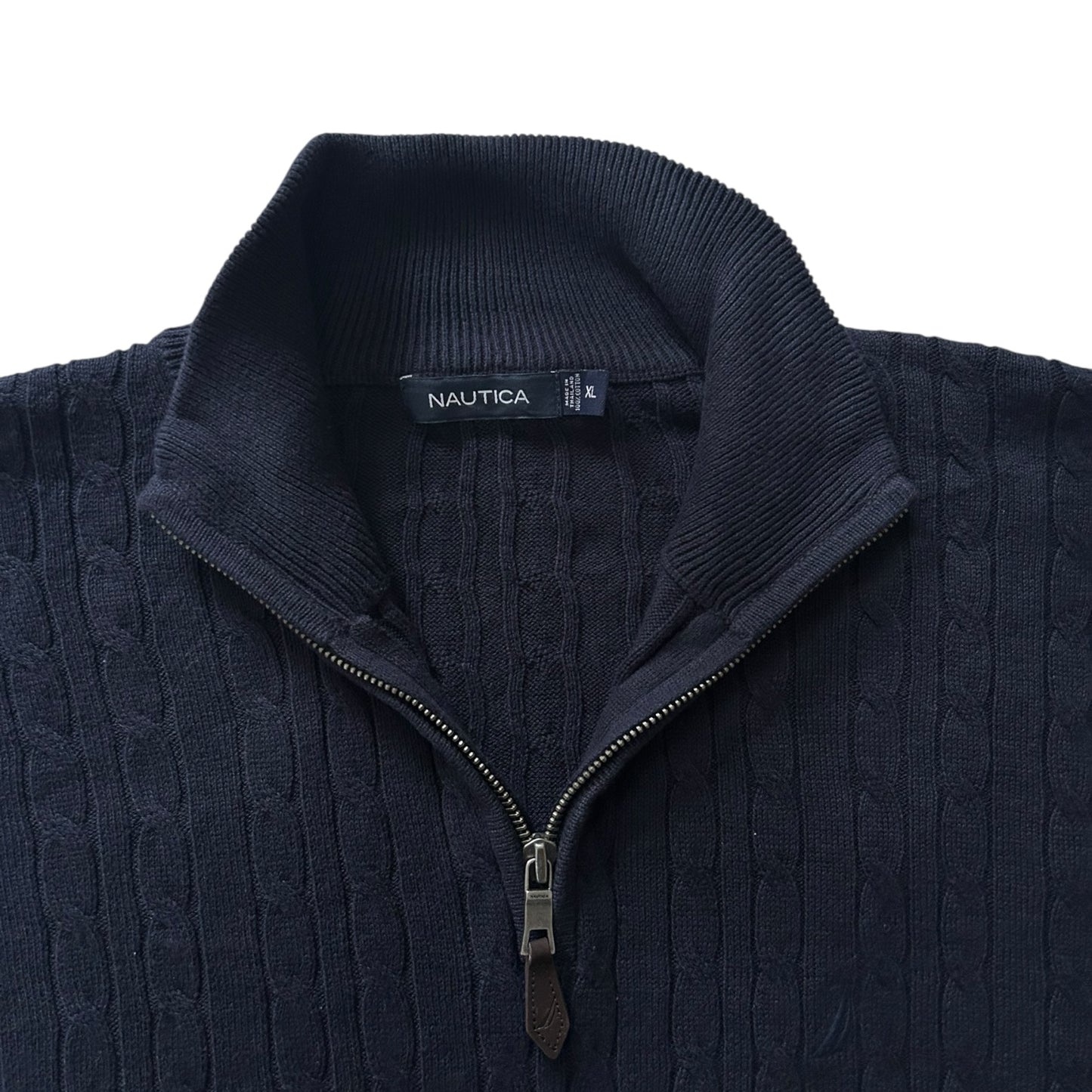 Extra Large Nautica Navy 1/4 Zip