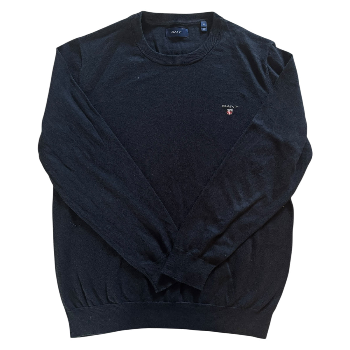 Medium Gant Navy Knitted Jumper