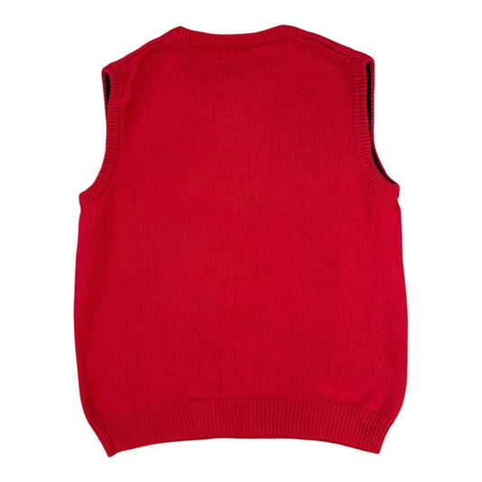 Aged 10-12 Chaps Red Sweater Vest