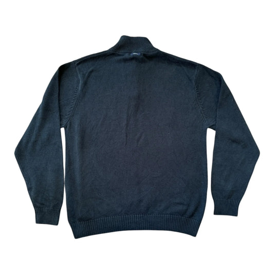 Large Nautica Black 1/4 Zip