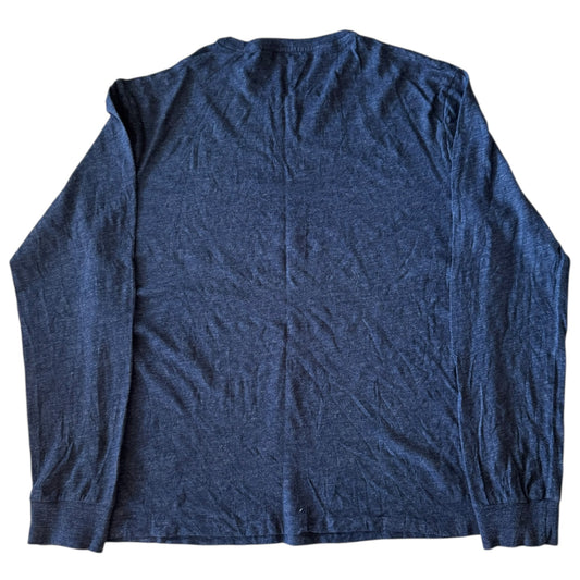 Large Ralph Lauren Blue Long Sleeved T-Shirt