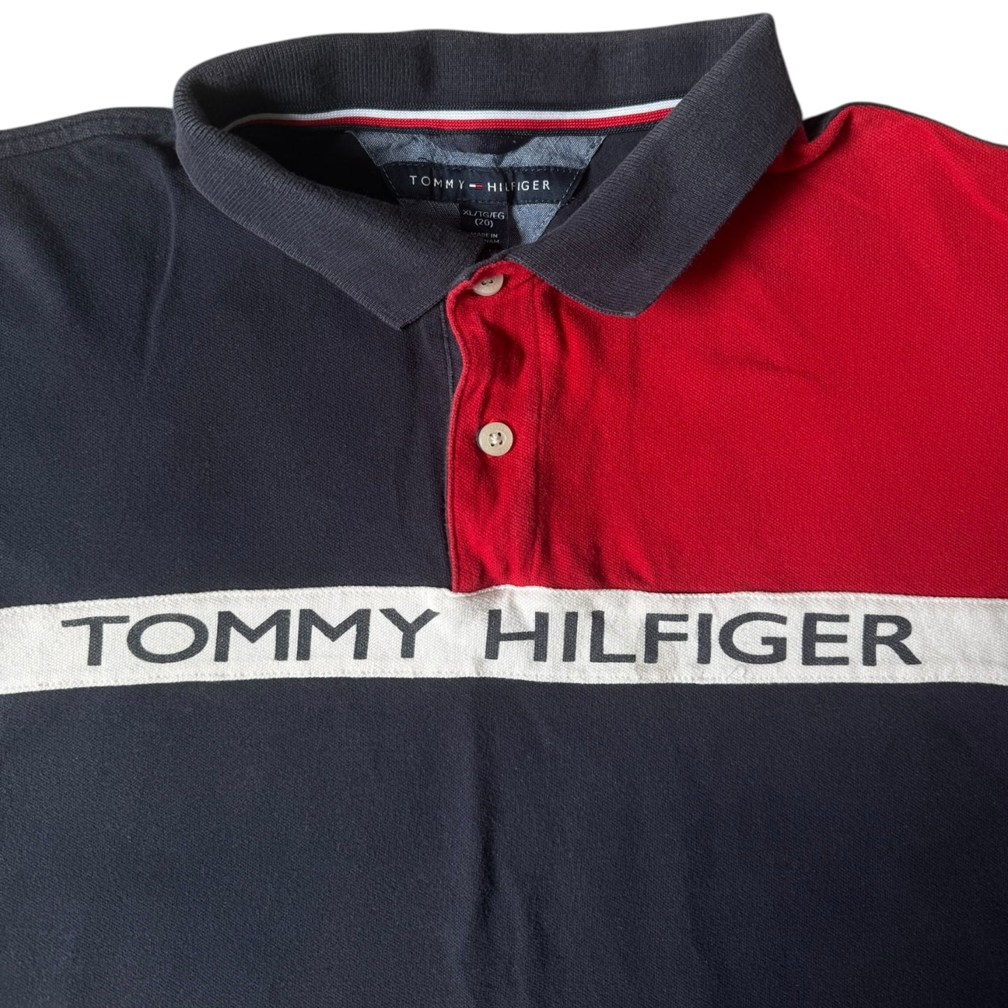 Extra Large Tommy Hilfiger Navy Polo Shirt