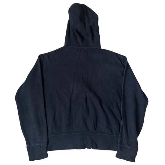 Large Ralph Lauren Black Full Zip Hoodie