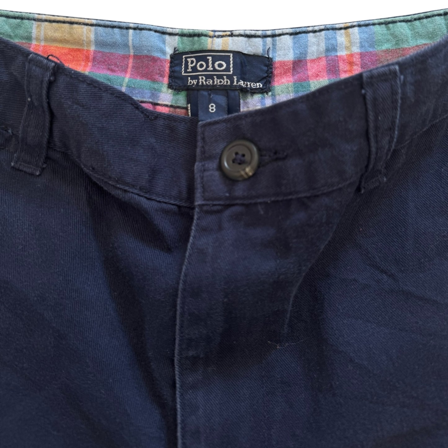 Childrens Aged 10- 12 Ralph Lauren Navy Shorts