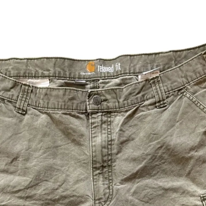 42" Carhartt Beige Cargo Shorts