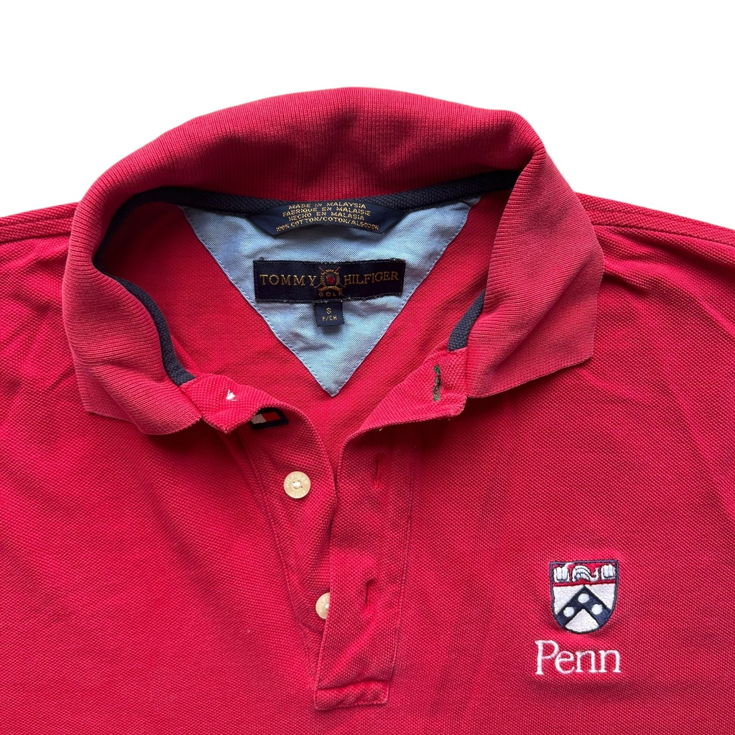 Small Tommy Hilfiger Red Polo Shirt