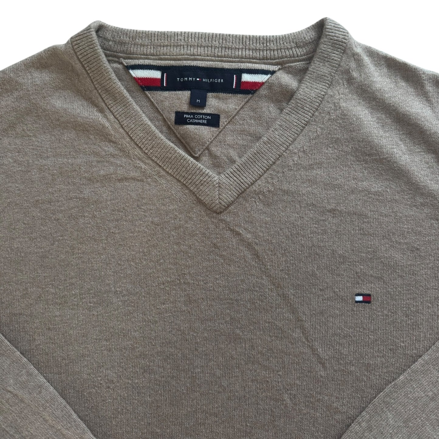Medium Tommy Hilfiger Beige Knitted Jumper