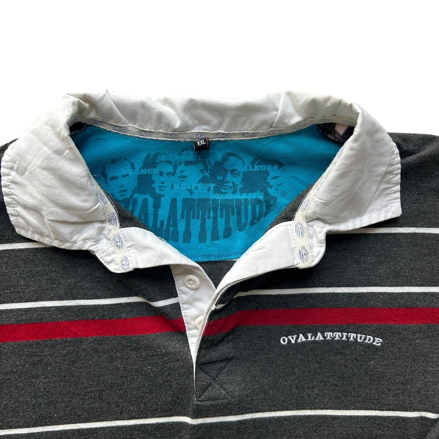 XXL Ovalattitude Grey Rugby Shirt