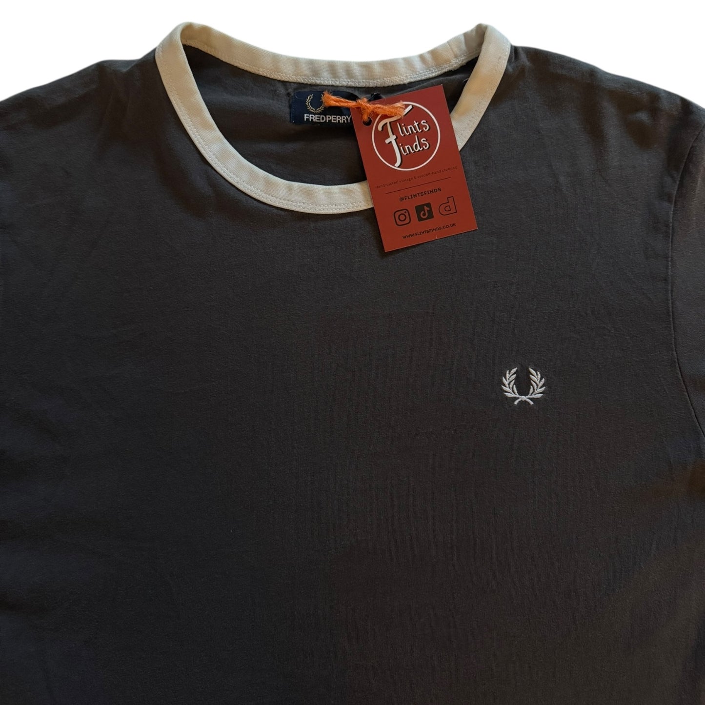 Medium Fred Perry Brown T-Shirt