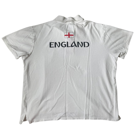 XL Fifa World Cup Russia 2018 White Football Polo Shirt